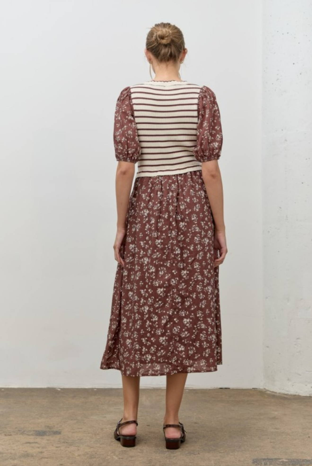 Sweater Top midi dress