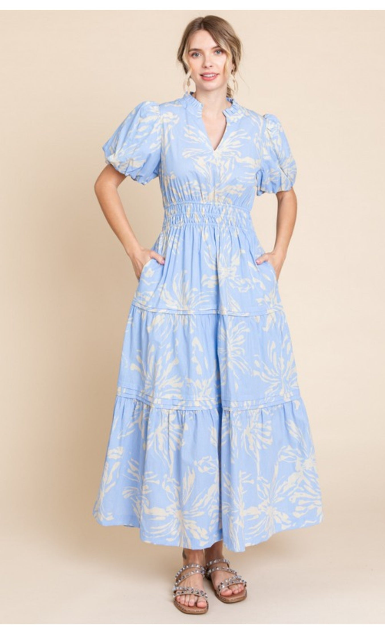 Skyle midi dress