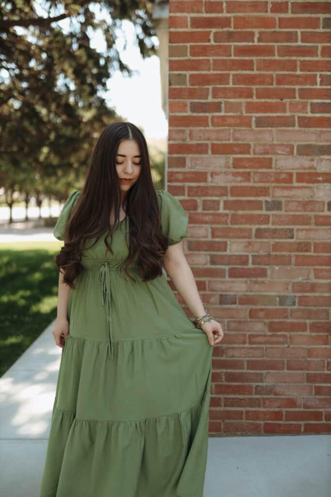 Kiwi midi dress