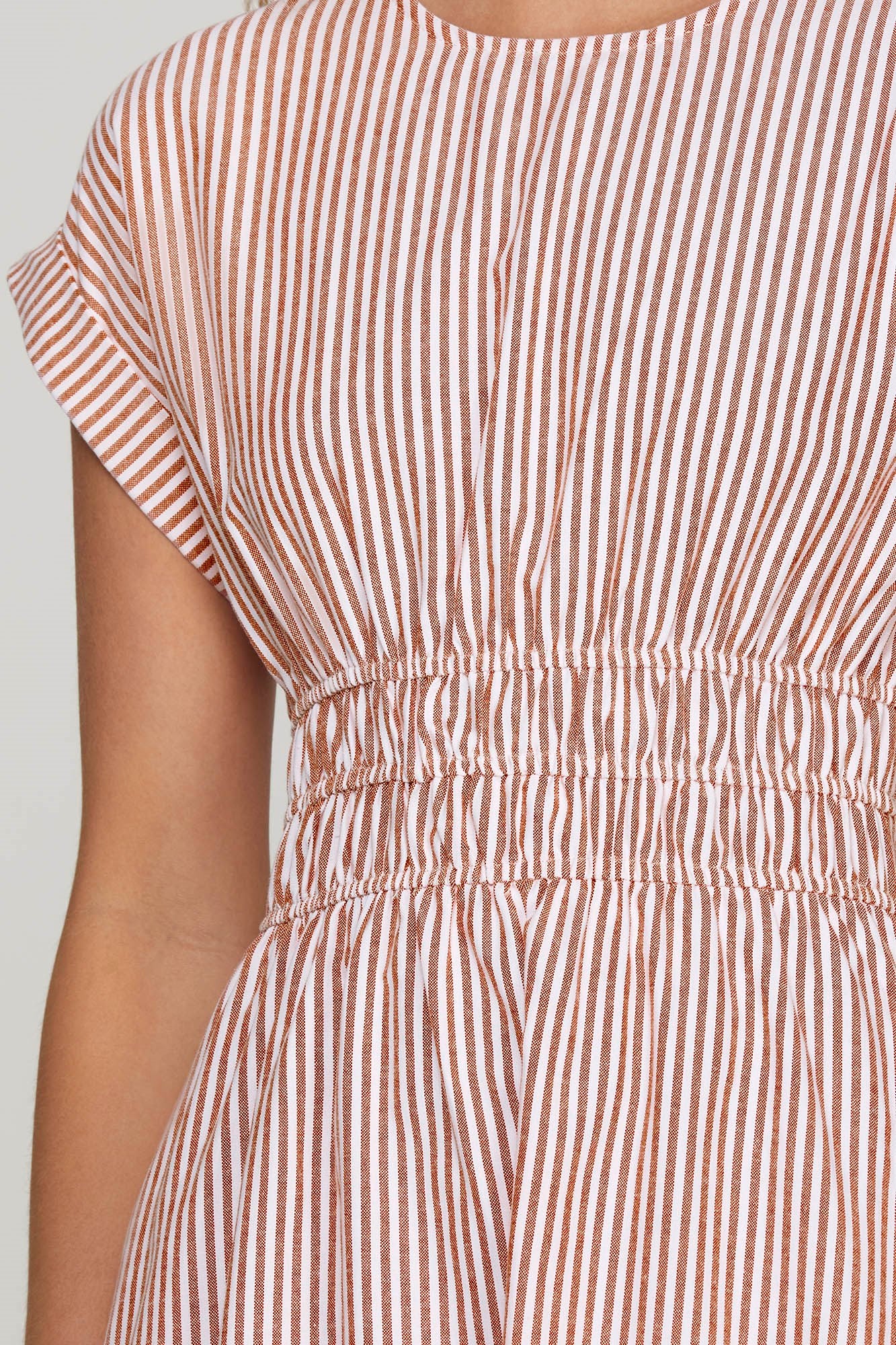 Striped Midi Dress