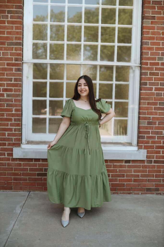 Kiwi midi dress