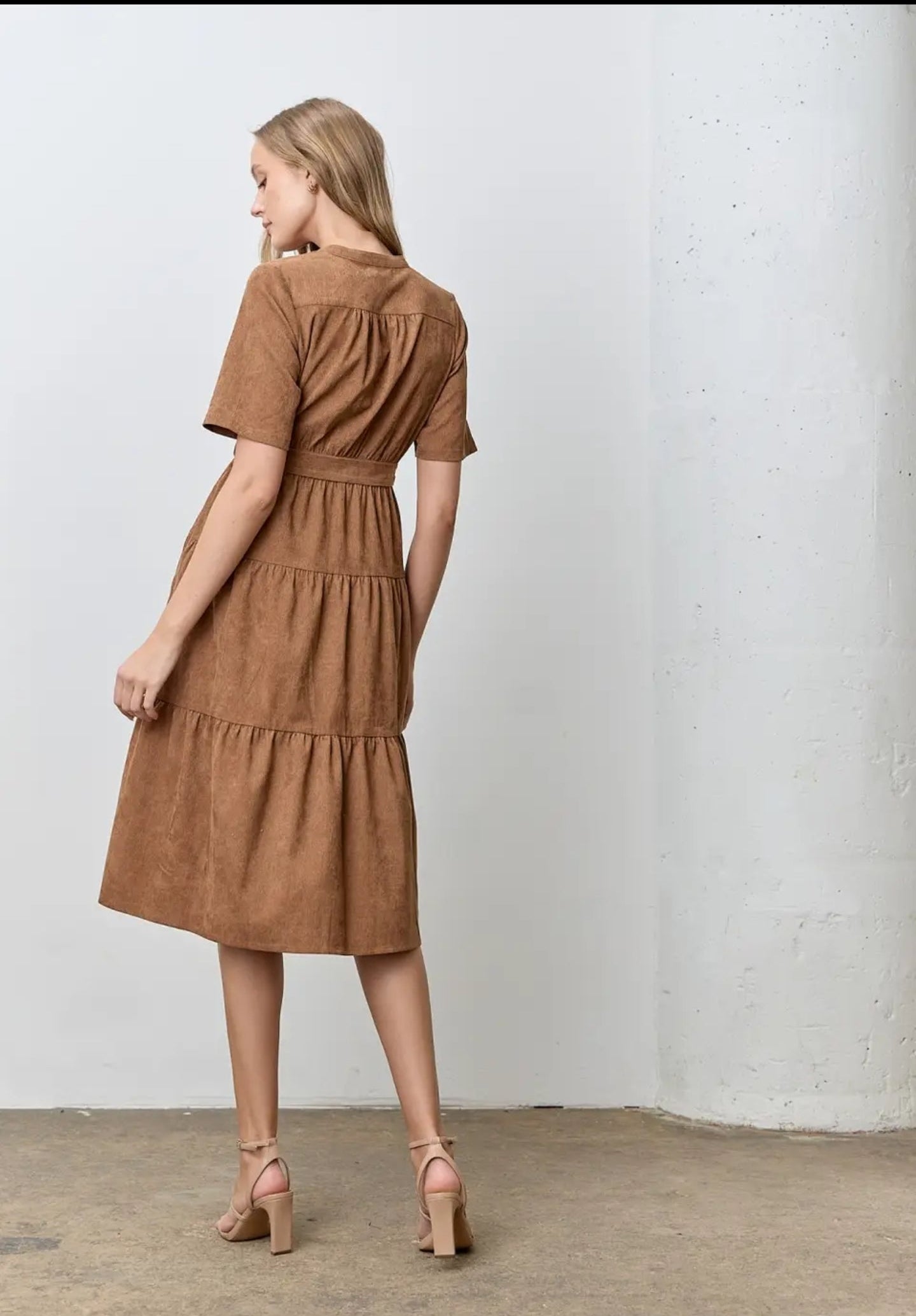 Corduroy Midi Dress