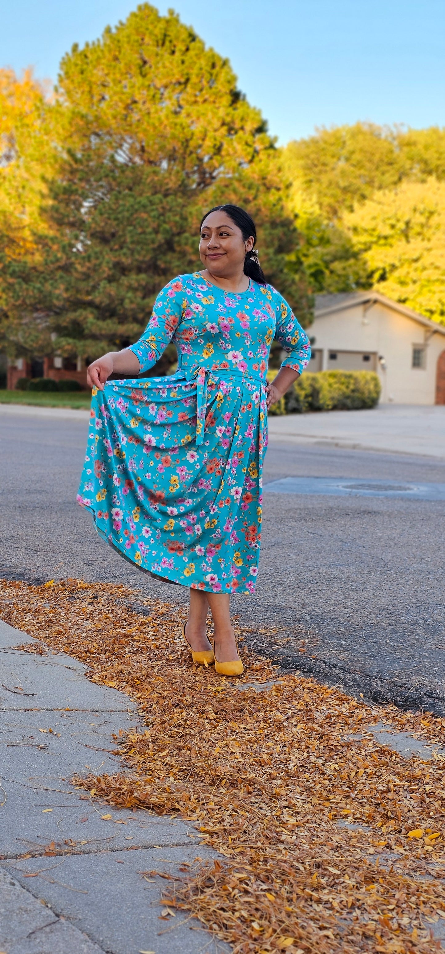 Sarah midi dress