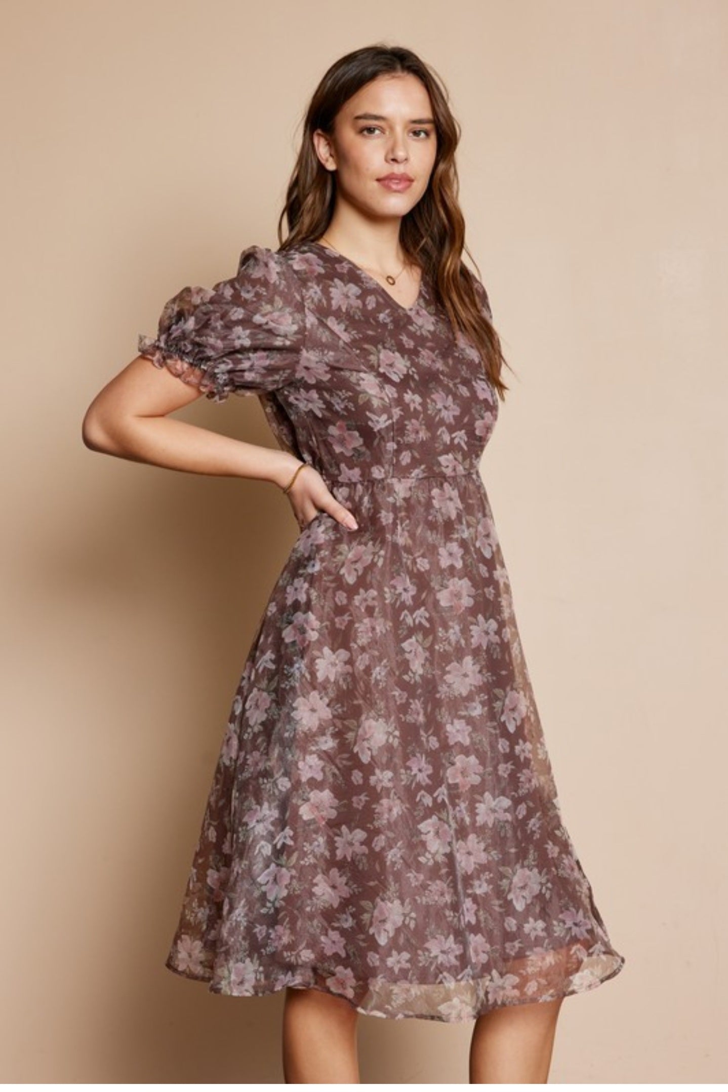 Zayra midi dress