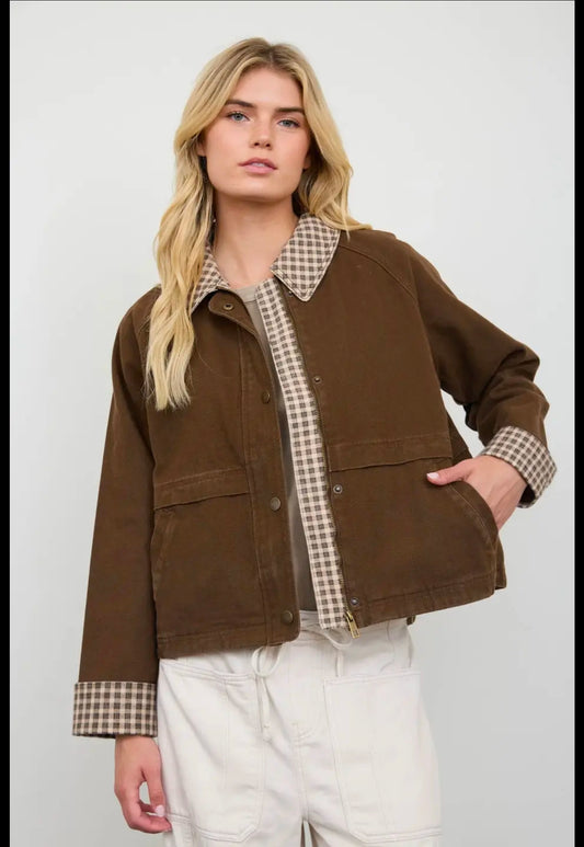 BUTTON JACKET