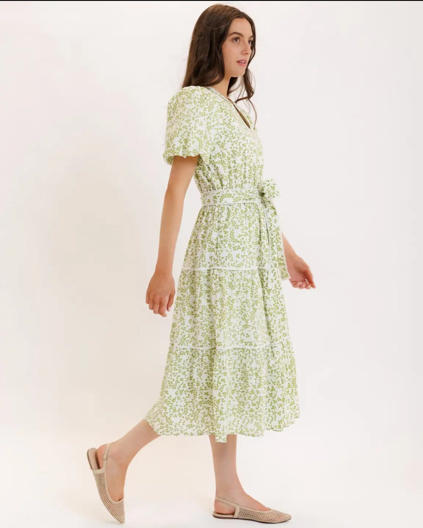 Rut spring midi dress