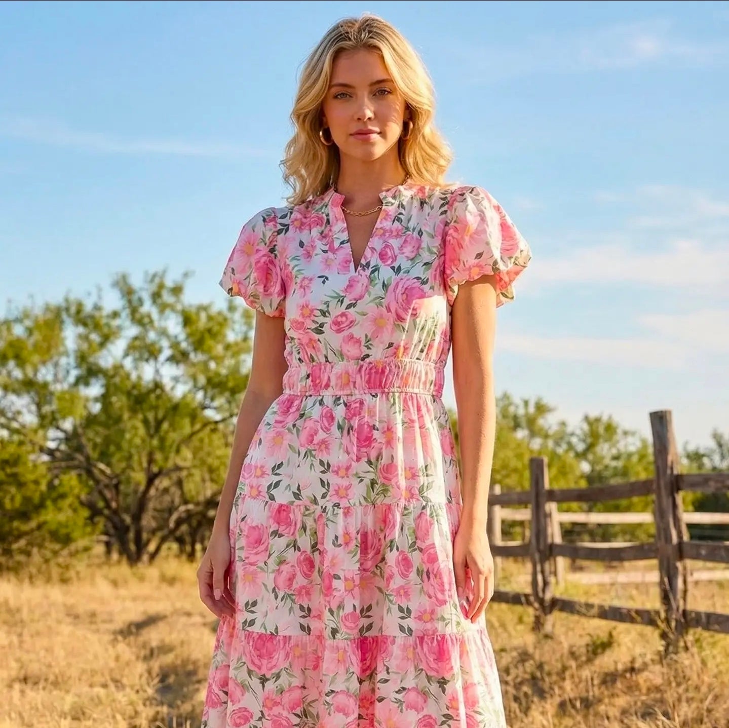 Marbella Floral Maxi Dress