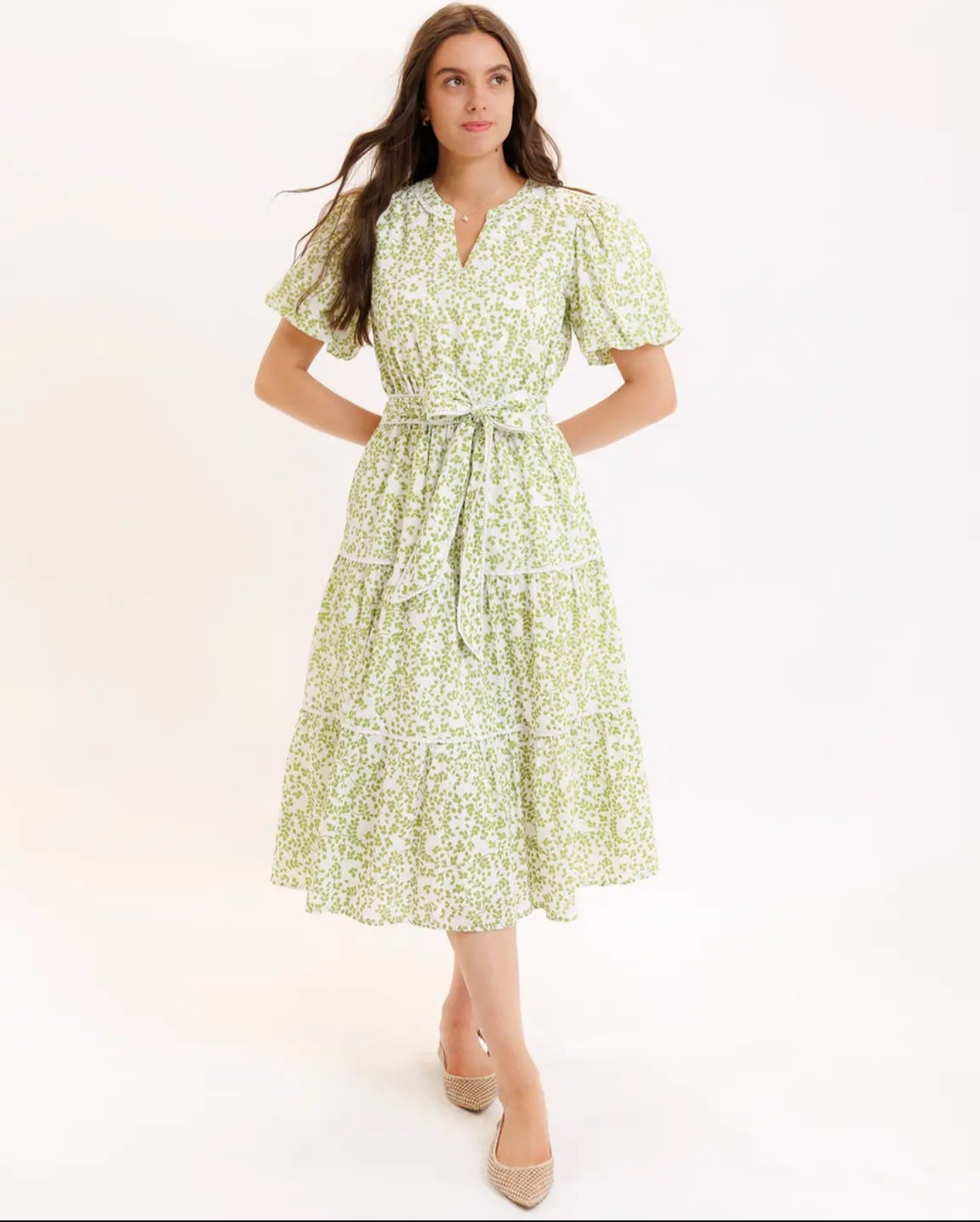 Rut spring midi dress