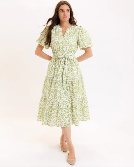 Rut spring midi dress