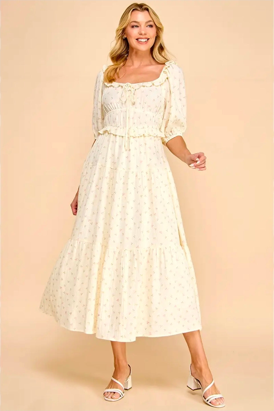 Juliette Mini Bow Print