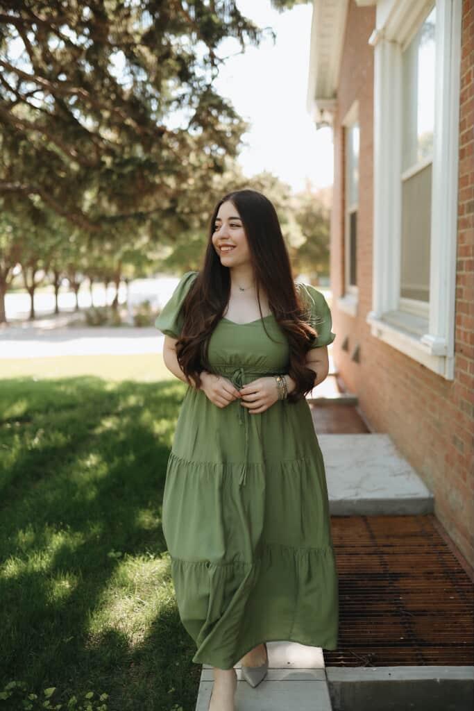 Kiwi midi dress