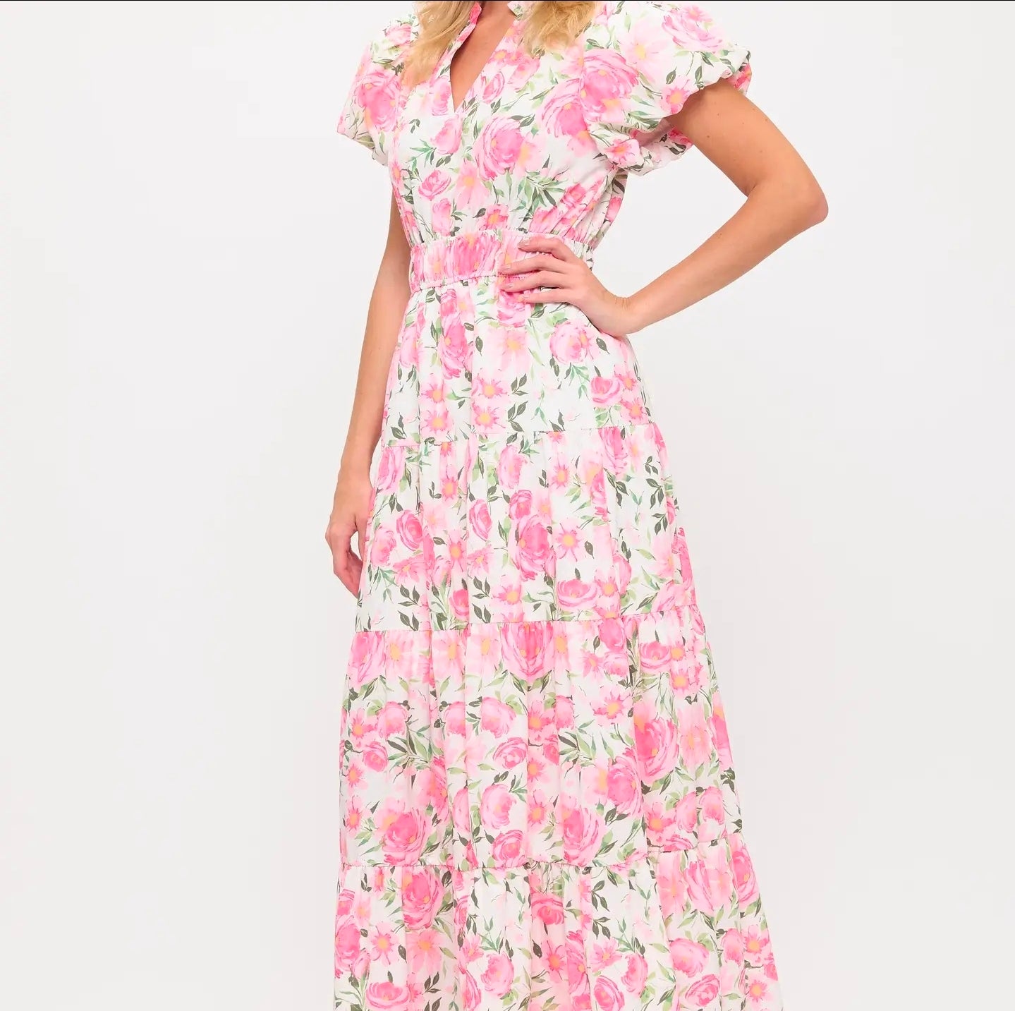 Marbella Floral Maxi Dress