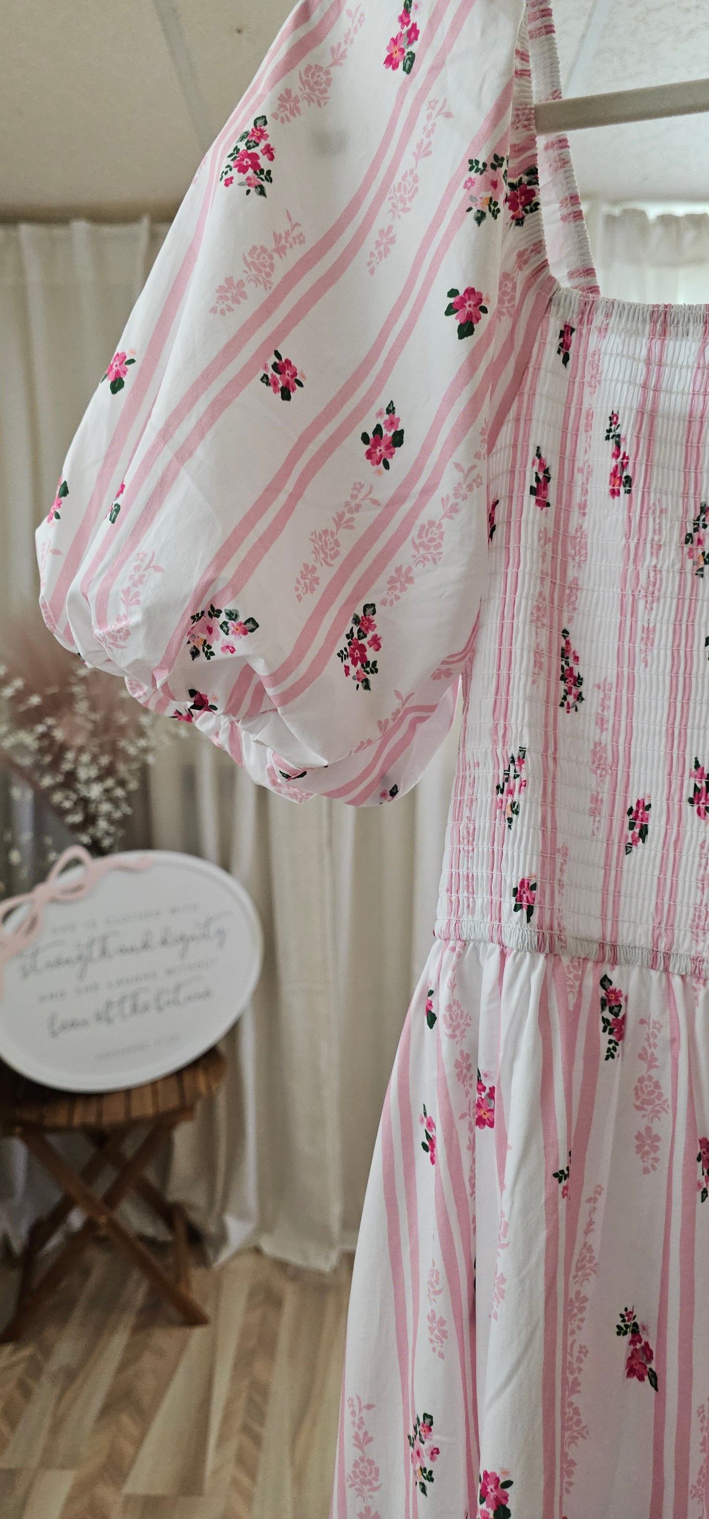 Kenia Ruffled Midi Dress