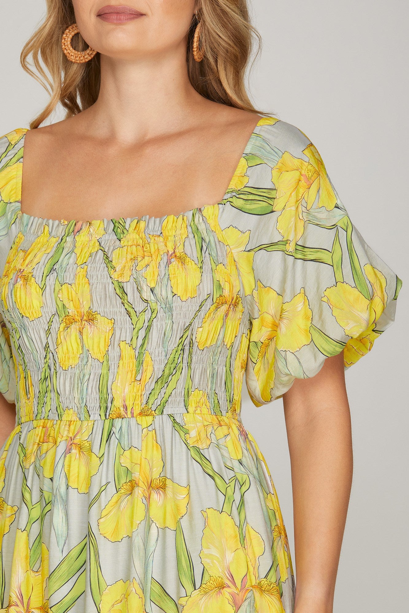 Maribel Woven Midi Dress