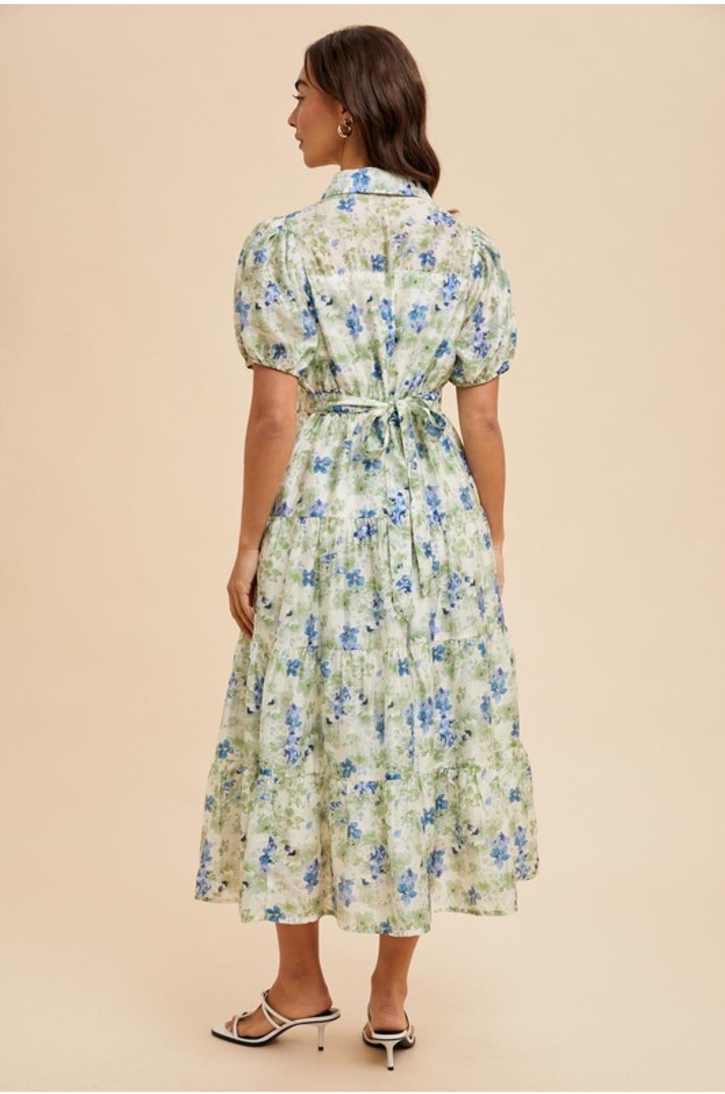 Danna Floral Midi Dress