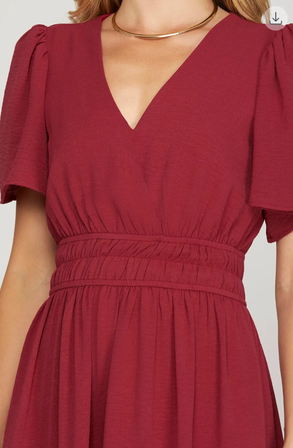 Mirza woven maxi Dress