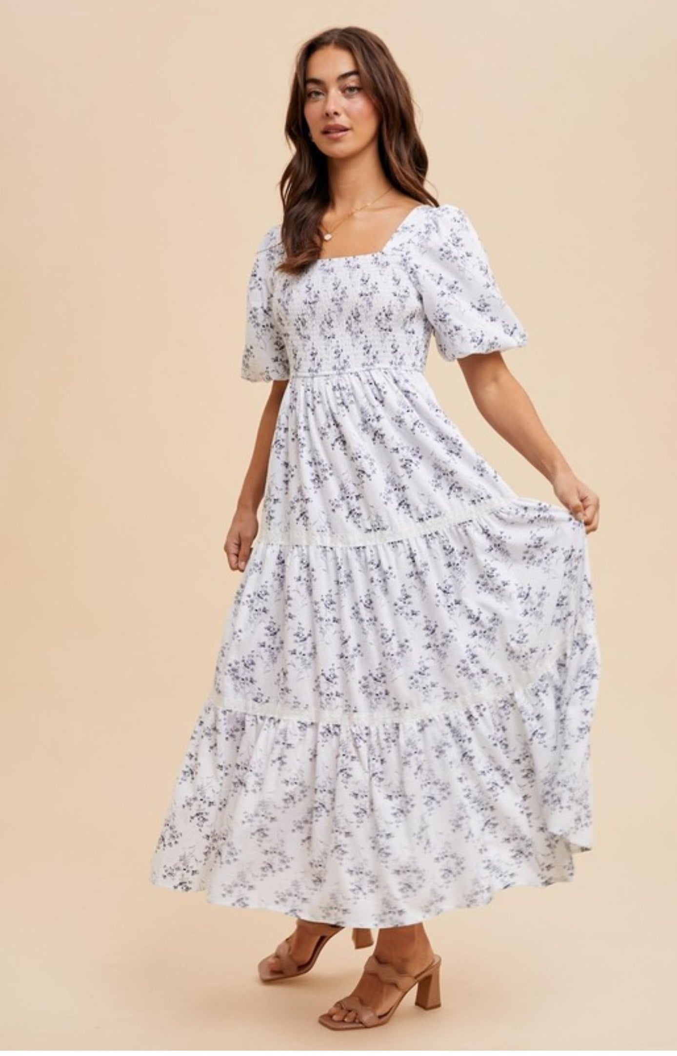 Kelly Floral Maxi Dress