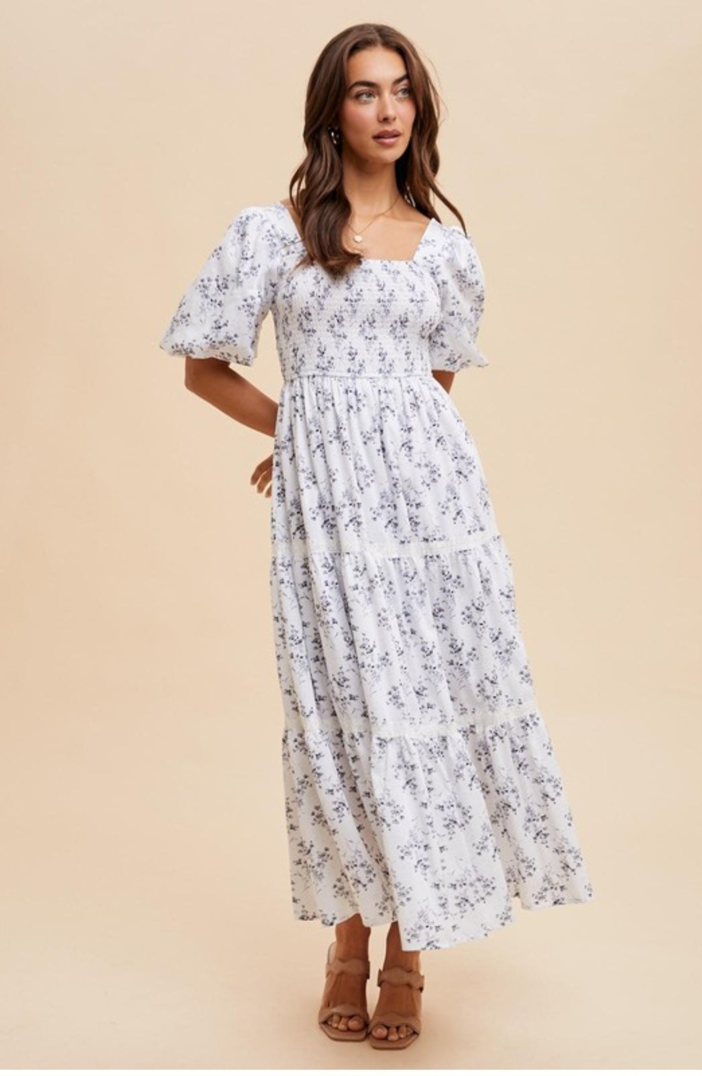 Kelly Floral Maxi Dress