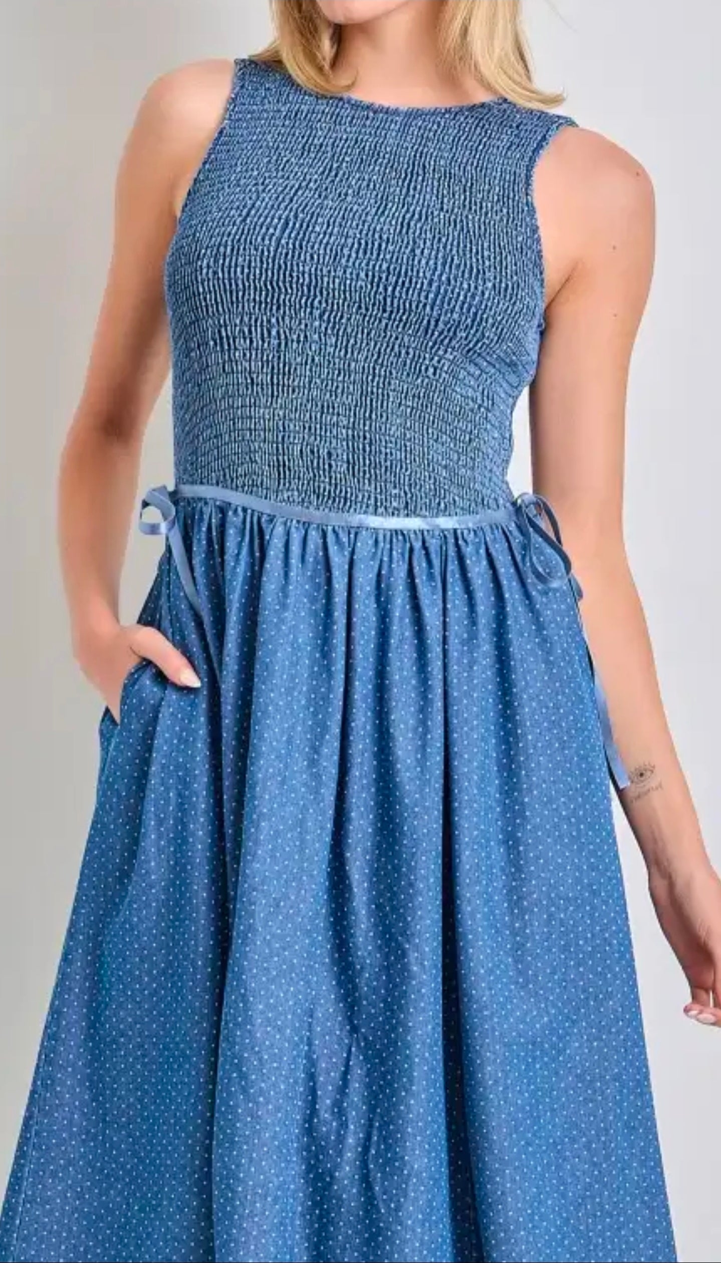 Eliette Denim Dress