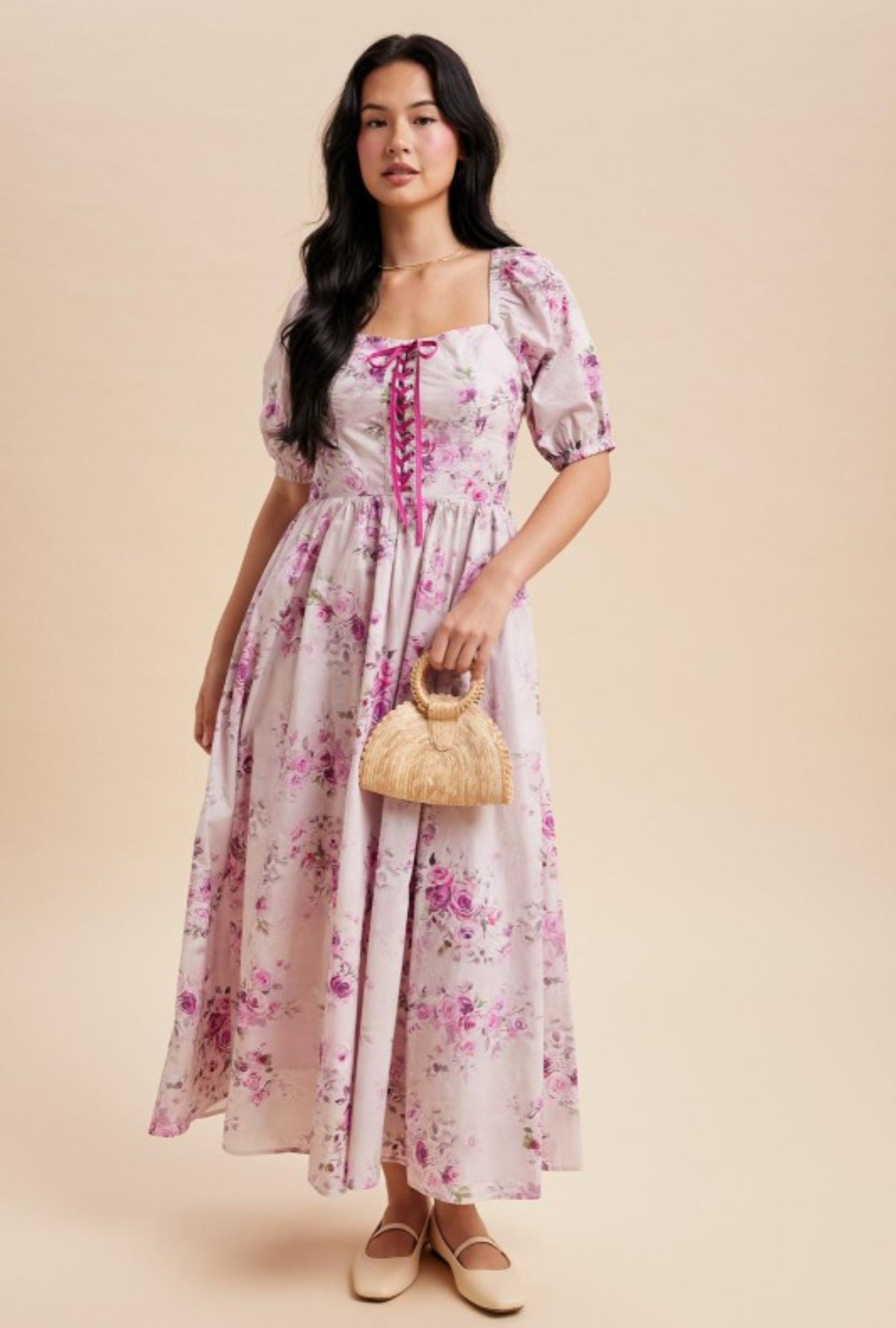 Venus Floral Maxi Dress