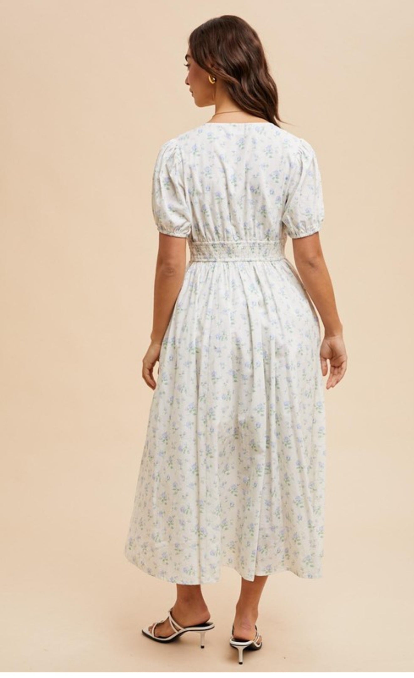 Melissa buttoned down maxi dress