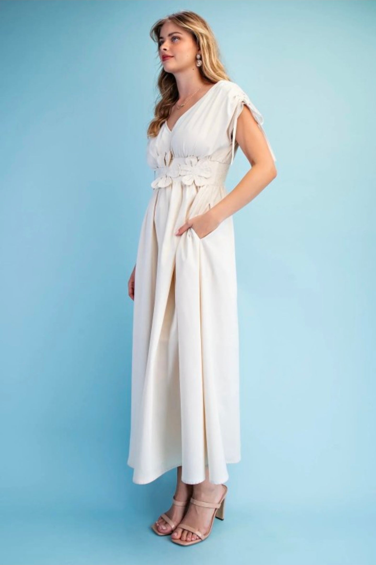 Dunia Ivory Dress