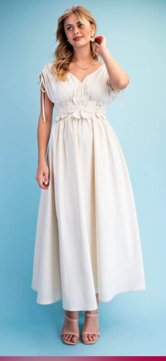 Dunia Ivory Dress