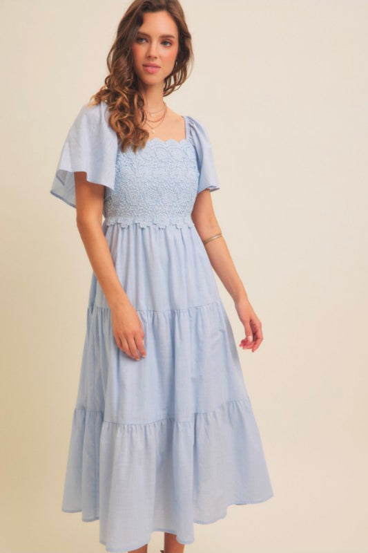 ᴏʟɪᴠɪᴀ ᴍɪᴅɪ ᴅʀᴇꜱꜱ- ʙʟᴜᴇ