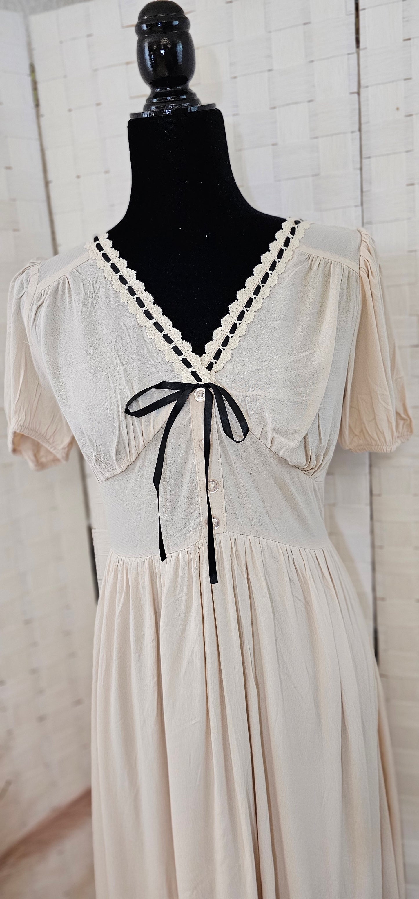 Sindy Midi Dress- Ivory
